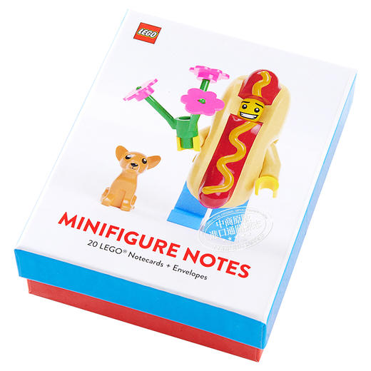 【中商原版】LEGO Minifigure Notes 英文原版 乐高人仔便签纸 趣味礼品 LEGO 商品图2