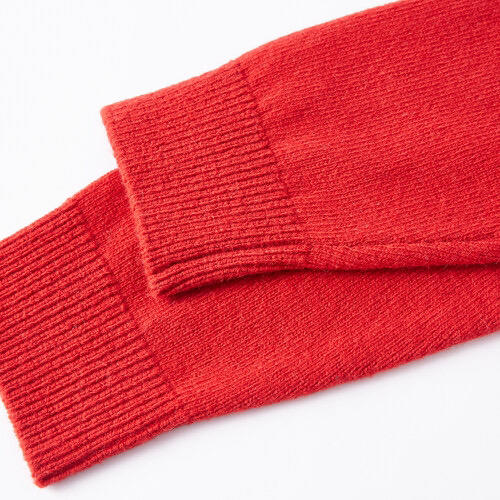 ME&CITY
直身略宽松版迪士尼IP牛形象提花平整嵌花工艺亮片刺绣工艺毛衫 商品图6