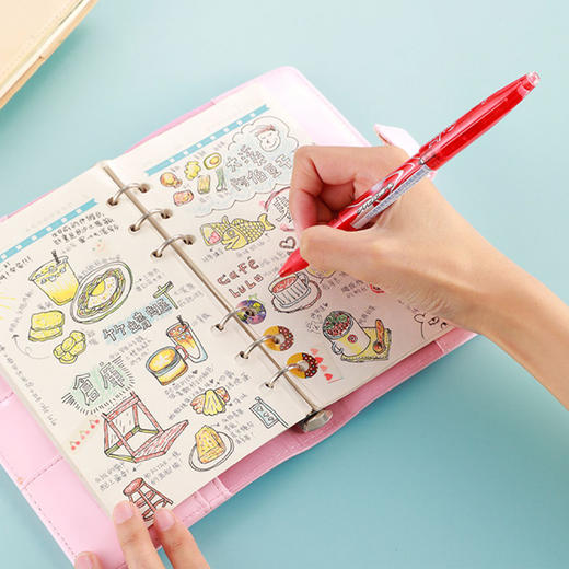 百乐摩磨擦啫喱笔0.5/LFB-20EF手账笔中性笔签字笔 商品图2