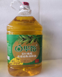 华饴菜籽橄榄调和油5L
