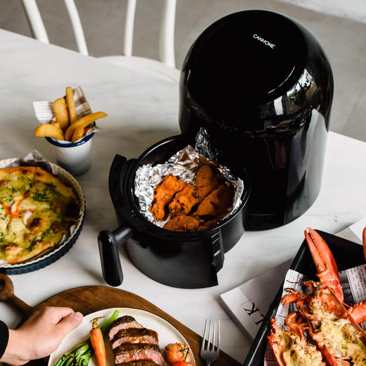 德国CANHOME智能空气炸锅家用大容量全自动无油电炸锅薯条机液晶2.5L 商品图1