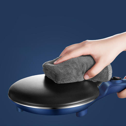 摩飞薄饼机MR1266蓝色电饼铛薄饼机烙饼机 商品图3