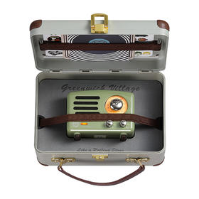 猫王小王子FM蓝牙便携式音箱/MW-2A收音机桌面复古