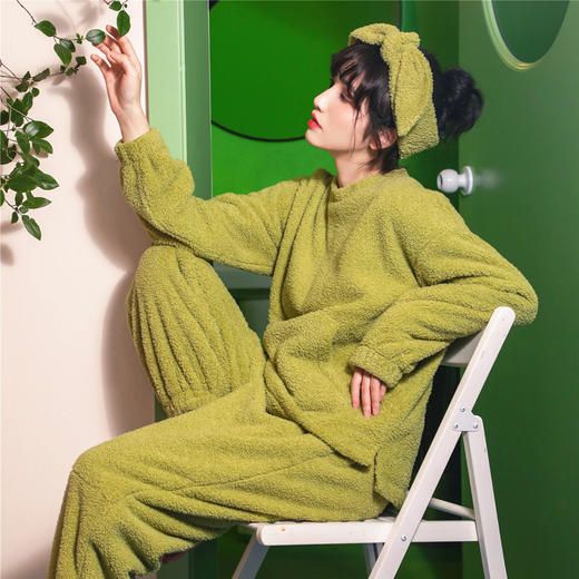 【好物】芭莎小泰迪冬季家居服套装 均码 多色可选 商品图2