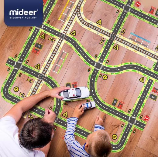 【儿童玩具】*小汽车轨道交通贴纸幼儿园儿童学习早教益智贴画玩具 商品图0