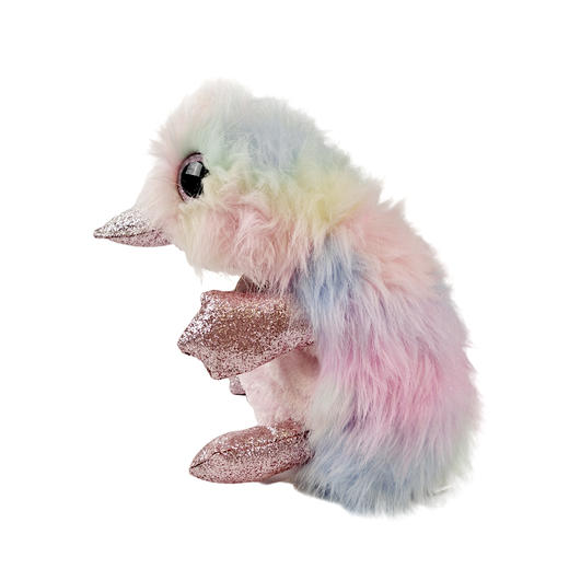 TY粉彩色鸭嘴兽牵牵毛绒公仔礼物玩具 商品图2