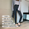 塑腰提臀排扣芭比裤健身显瘦鲨鱼皮外穿液体蚂蚁瑜伽打底裤大码女 商品缩略图4