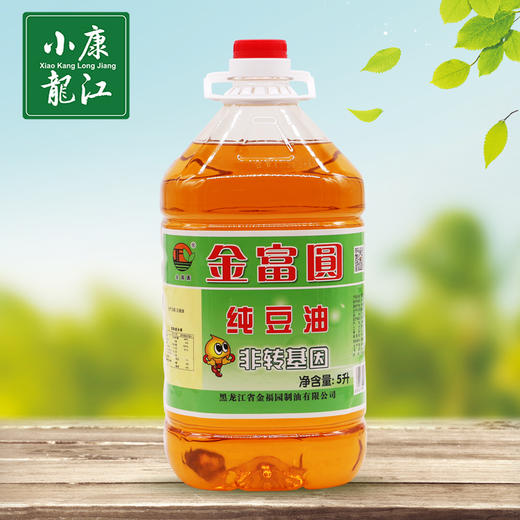 金富圆纯豆油5L 商品图0