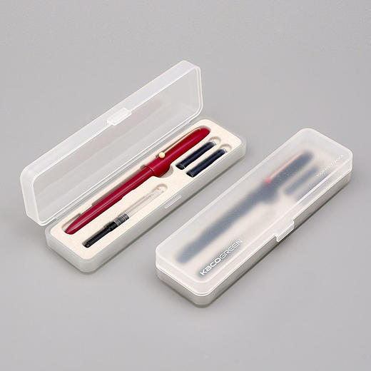 文采锐途塑料包尖钢笔/PP盒装书写练字办公文具书法 商品图4