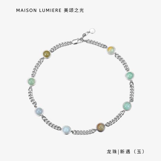 龙珠纯银翡翠项链 商品图4