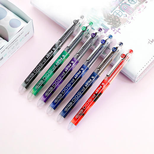 百乐P500啫喱墨走珠笔/0.5/BL-P50学生办公用办公用品签字笔 商品图1