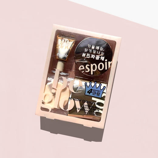 韩国 espoir艾丝珀 盈润光彩气垫限量套装 （XY） 商品图0