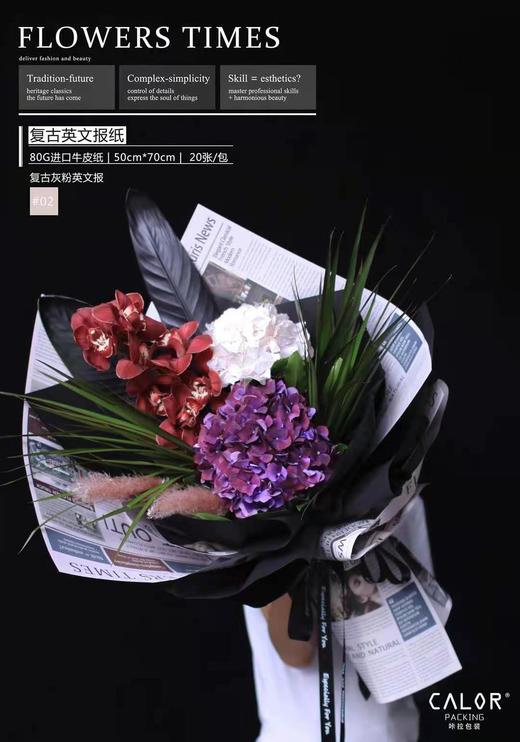 复古英文报纸（10张） 商品图3