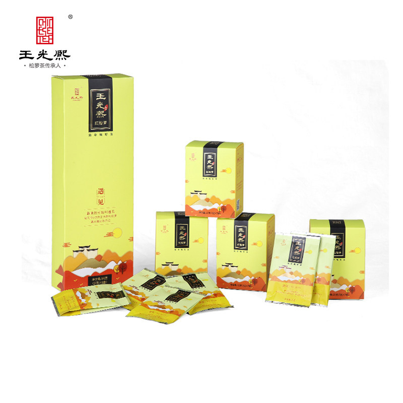 2025新茶王光熙祁门鲜叶红茶袋装小包一级遇见工夫红茶84g茶叶伴手礼