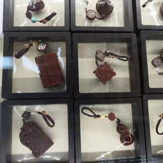 犀角紫檀钥匙扣（随机） 商品图0