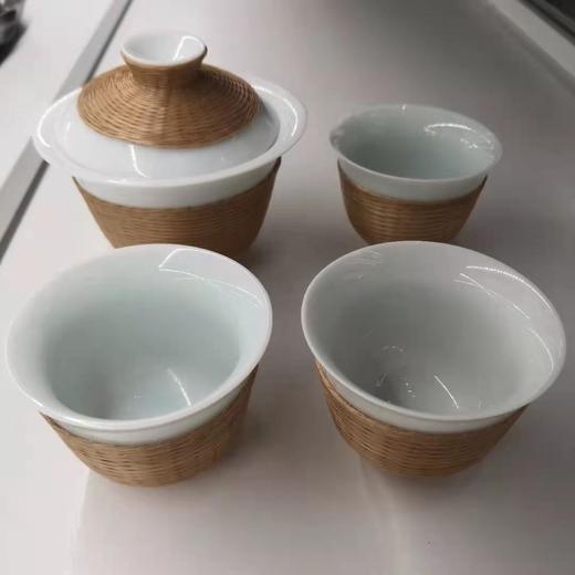 竹丝扣瓷旅行套装 商品图0