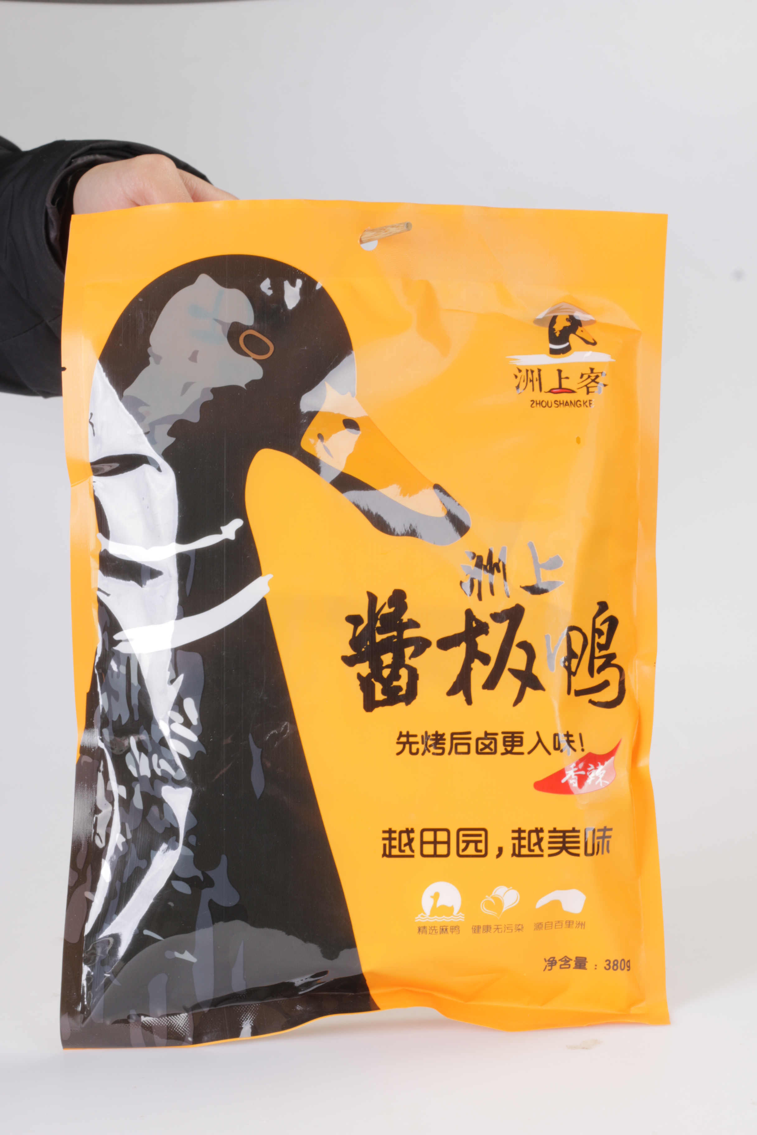 【枝江】洲上客酱板鸭（香辣）380g不含邮费