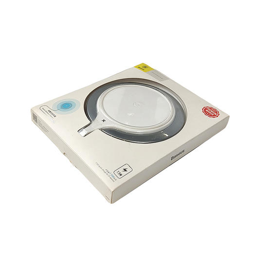 倍思金属智能无线充器/自带1.2M线充电快充便携 商品图1