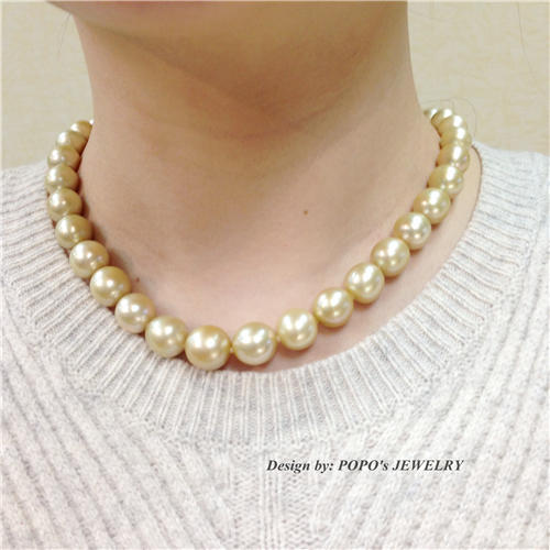 【每日特选】南洋金珠珍珠项链 商品图7