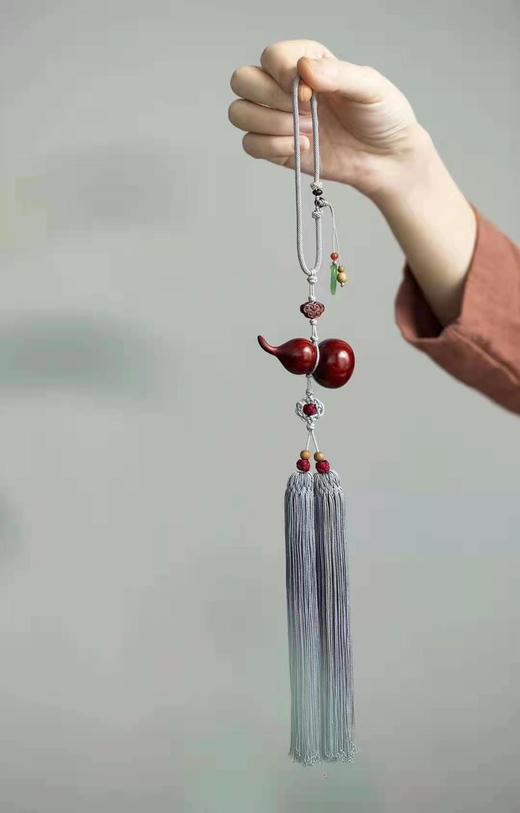 紫檀葫芦车挂 商品图0