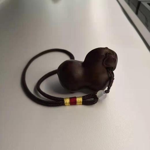 唐马挂件小叶紫檀5x4x2cm 商品图0