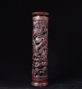 龙腾盛世°大号&小号酸枝/黑檀香筒