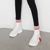 阿么新款休闲运动风袜靴瘦瘦靴松糕厚底舒适短靴百搭 商品缩略图5