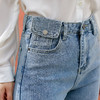 欧芮儿春新款高腰显瘦牛仔裤女 商品缩略图3