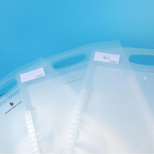 齐心风琴包竖式5格中包A4A3187银收纳文件袋多层文件夹 商品图3