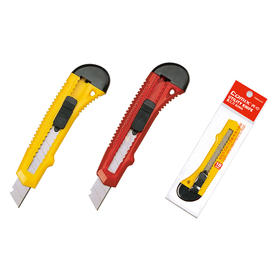 齐心美工刀B2805/颜色随机裁纸刀壁纸刀办公学生用