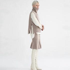 包臀鱼尾针织半裙