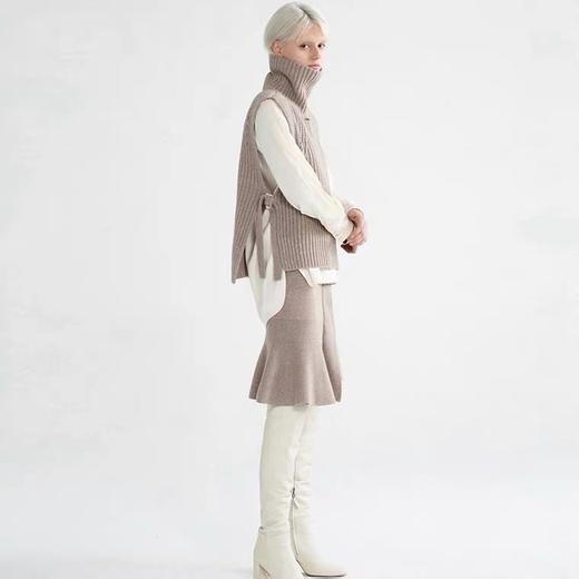 包臀鱼尾针织半裙 商品图0