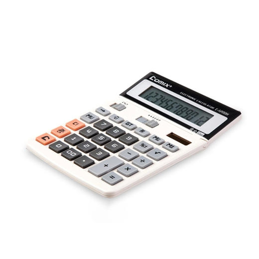 齐心计算器C-1200H办公用品学生用多功能 商品图1