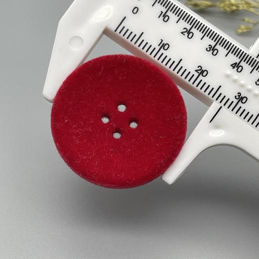 四眼碗形植绒纽扣(整包购买) 商品图4