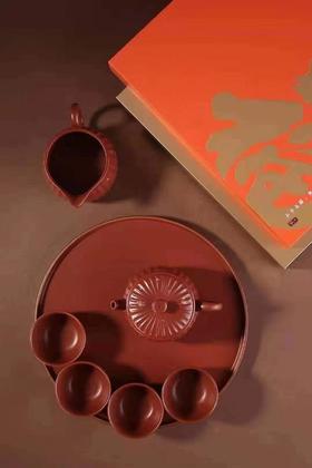 全家福紫砂壶套组