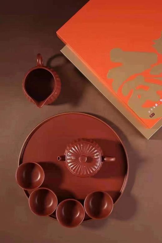 全家福紫砂壶套组 商品图0