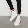 阿么新款休闲运动风袜靴瘦瘦靴松糕厚底舒适短靴百搭 商品缩略图4