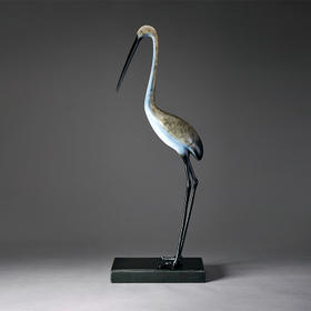 仙鹤铜器铜摆件