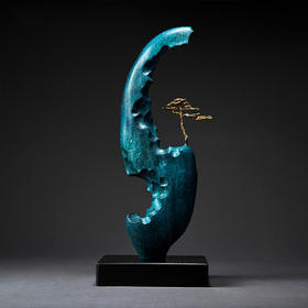 山境铜器铜摆件