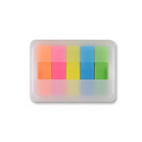 齐心荧光指示标签D6017便签纸易事贴索引贴