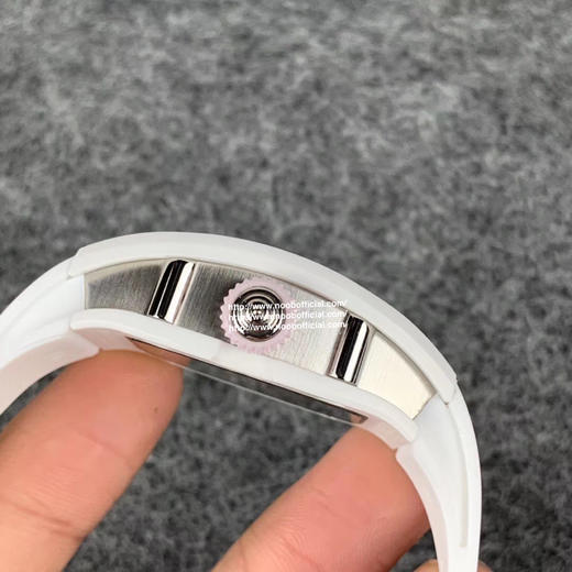 RichardMille理查德•米勒（女款陶瓷系列）RM 07-01 WHITE CERAMIC DIAMONDS🇫🇷精准走时节拍28800尺寸 搭配专柜正品一致的天然陶瓷 31mmX45mm 商品图13