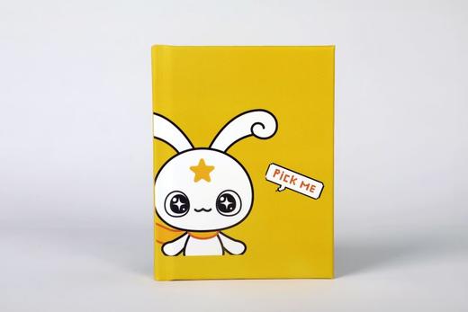 2020占星兔硬壳笔记本子精致创意小清新个性简约文艺少女生可爱日记本记事本加厚卡通封面礼盒装 商品图0