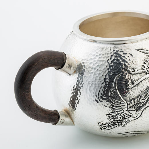 雕刻工艺手工银壶泡茶壶（图案多款，请以实物为准） 商品图3