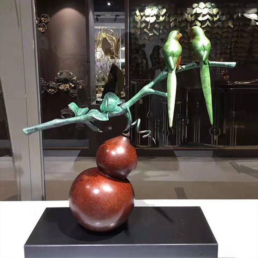 葫芦/福禄铜器铜摆件 商品图1