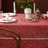 摇摆马桌布红色桌布新年主题帆布餐桌布长方形加厚英式下午茶过年茶几台布 商品缩略图3