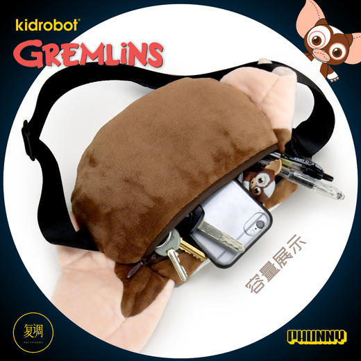 现货 Kidrobot Gremlins Gizmo 腰包 Phunny 毛绒 商品图4