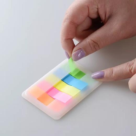 齐心荧光指示标签D6017便签纸易事贴索引贴 商品图4