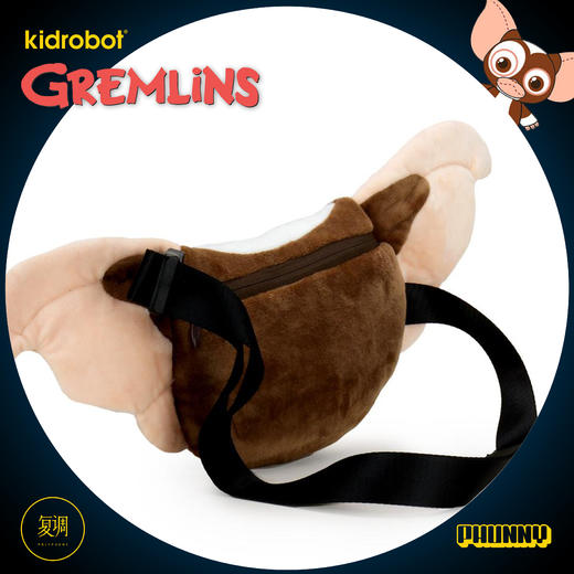 现货 Kidrobot Gremlins Gizmo 腰包 Phunny 毛绒 商品图3