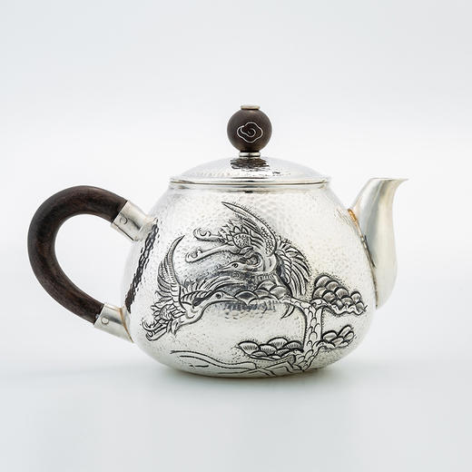 雕刻工艺手工银壶泡茶壶（图案多款，请以实物为准） 商品图0