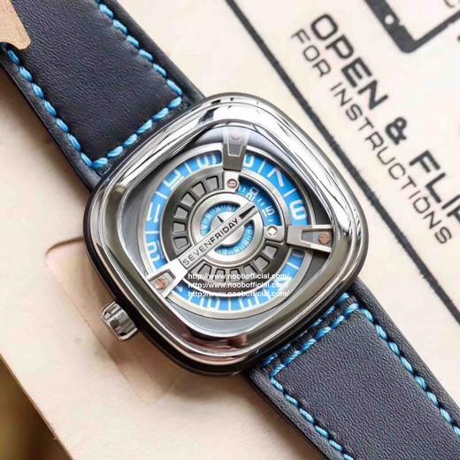 原单货七个星期五M1/05是SEVENFRIDAY与国际和平奖获得者国际助残组织共同合作推出的限量款手表，尺寸:47X47.6mm 商品图6